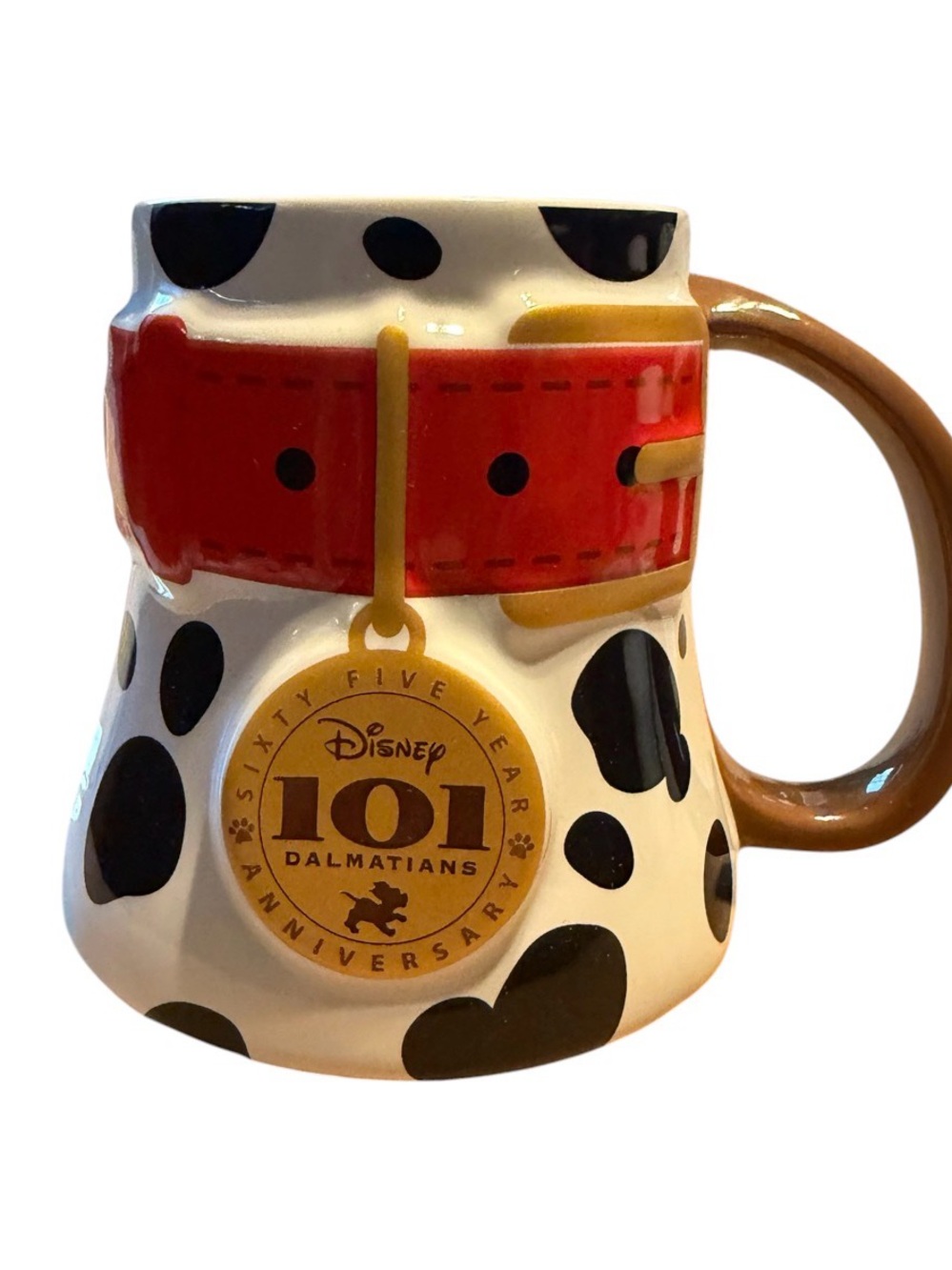 101 Dalmatians 65th Anniversary Mug new